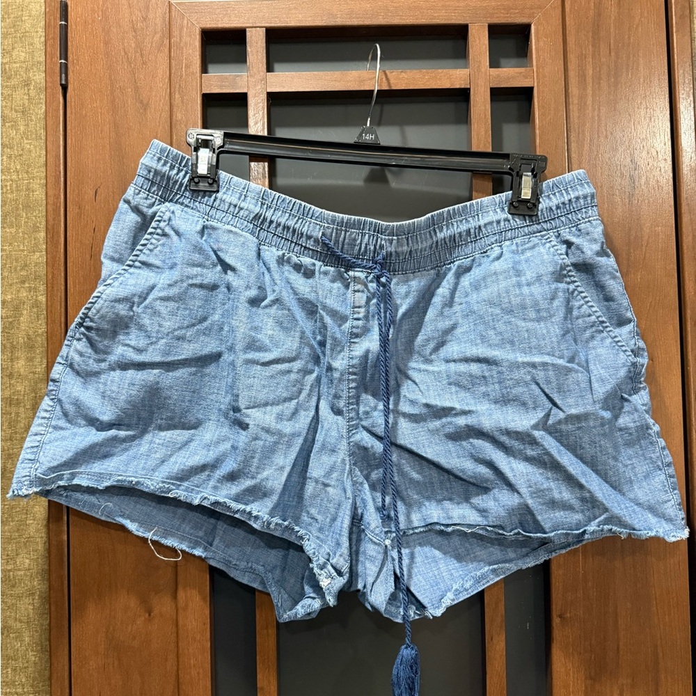 Blue Denim Women's Shorts
